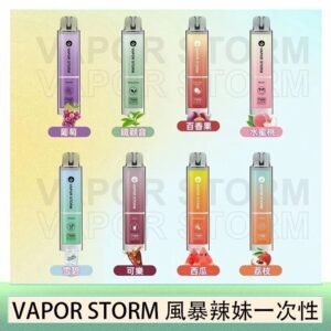 VAPOR STORM風暴辣妹一次性主機充電7500口（5%）